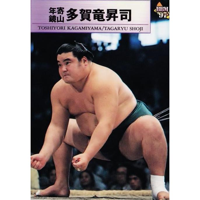 112 年寄 鏡山 多賀竜 m 1997 大相撲カード レギュラー 年寄 部屋 カード 97sumo 112 スポーツカード ジャンバラヤ 通販 Yahoo ショッピング