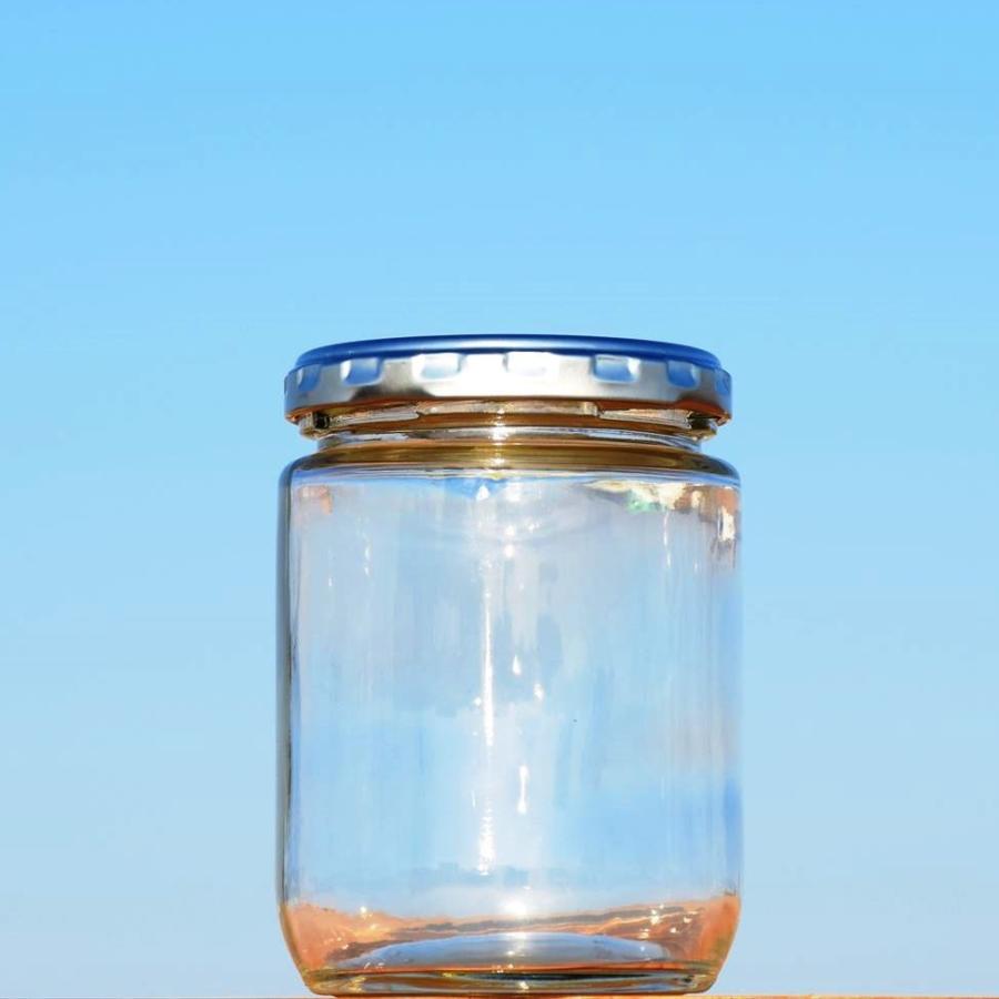 石塚硝子 ジャム瓶 ジャム300丸瓶 24本入 : ジャム瓶のちゅうくう
