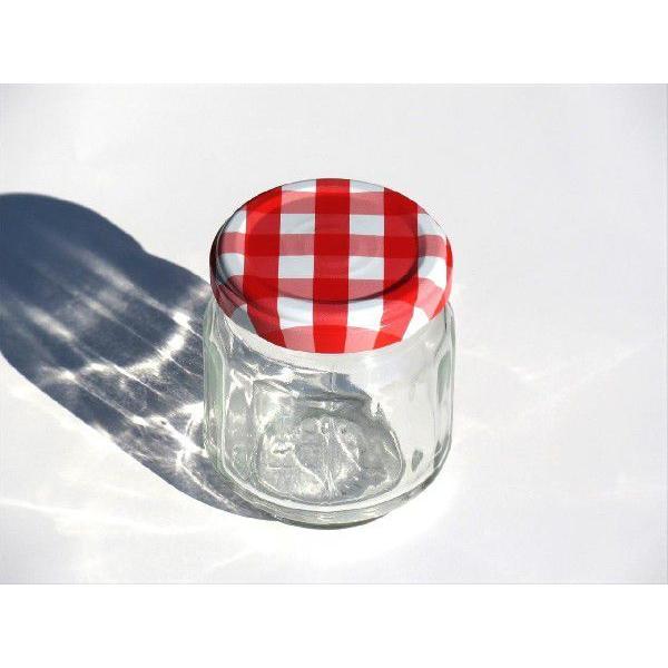 ジャム瓶 食料100十八角 84本入 : ジャム瓶のちゅうくう - 通販