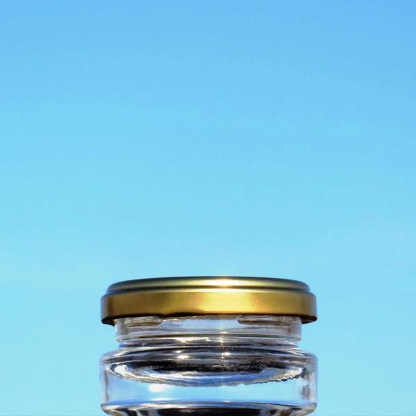 National Design museum 陶器 ボックス 小物入れ 青白 丸 レトロ 缶