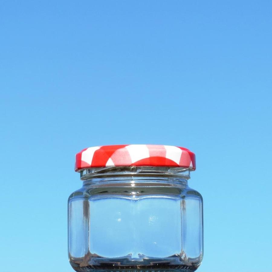 ジャム瓶 ジャム70八角 120本入 : ジャム瓶のちゅうくう - 通販