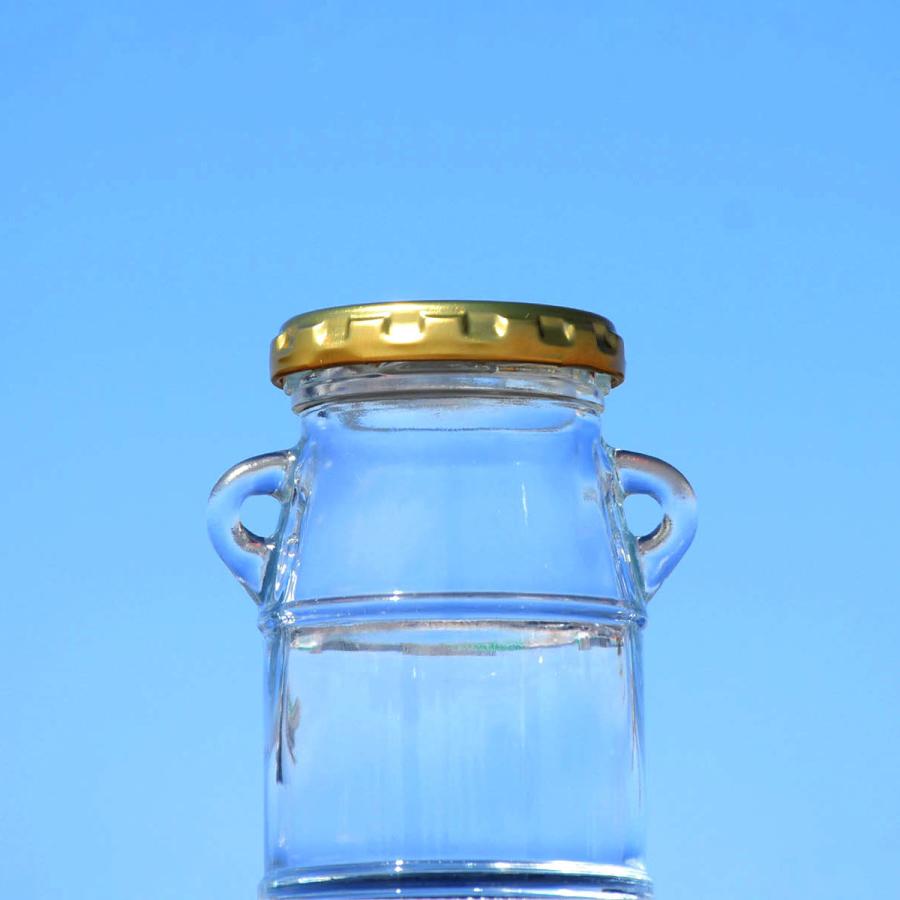 ジャム瓶 ミルクカン150 透明瓶 60本入 : ジャム瓶のちゅうくう