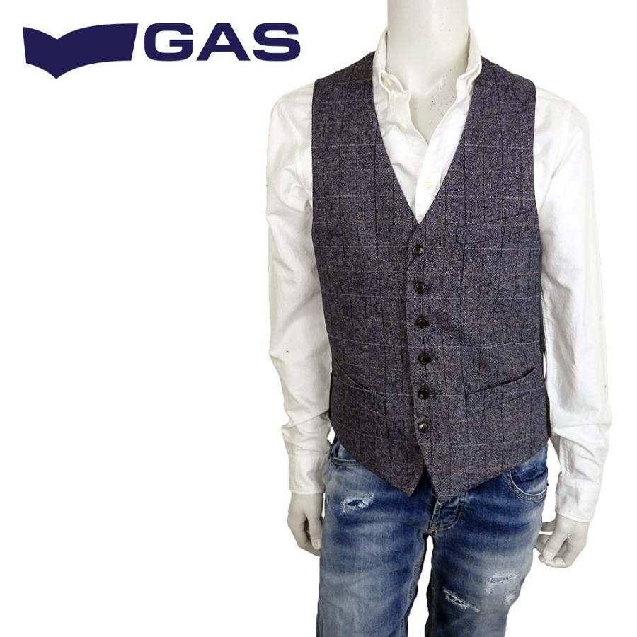 Gas Jeans ガス ジーンズ ジレ メンズ 040209422336 Fransez Gilet Gas Jeans ガス ジーンズ ジレ メンズ 040209422336 Fransez Gilet