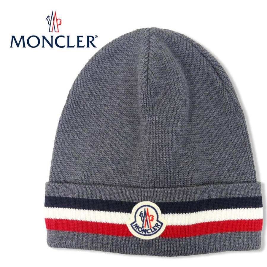 55 以上節約 Moncler モンクレール ニットキャップ ユニセックス 3ba9575 チャコール Cap 帽子 売り切れ必至 Lespakigali Com