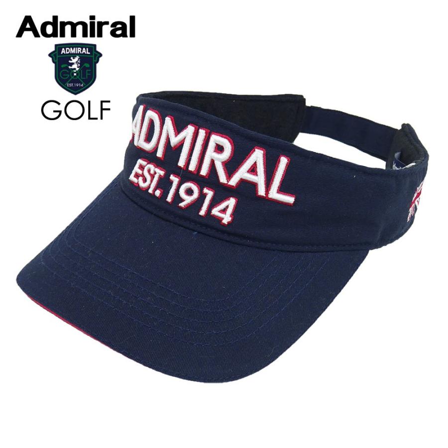 お気に入りの 帽子 19ss Admiral Golf アドミラル ゴルフ ツイル Visor ユニセックス Admb1f ツイルバイザー サンバイザー ネイビー ギフト Www Threeriversofs Com
