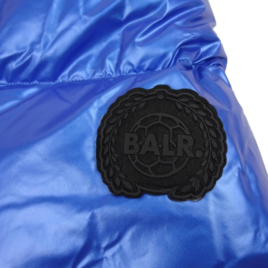 BALR. ボーラー リバーシブルダウンジャケット メンズ B1386.1022 TREY REGULAR REVERSIBLE CREST  BADGE PUFFER JACKET NAVY BLAZER 並行輸入品