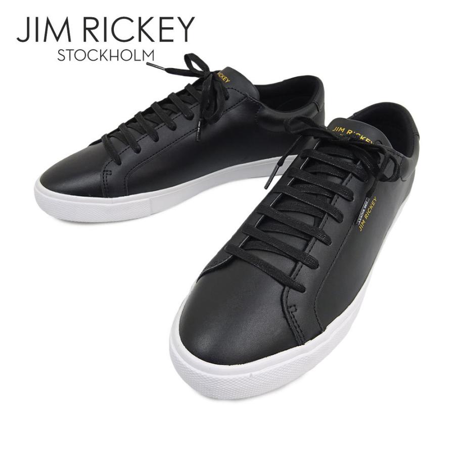 Jim Rickey ジムリッキー スニーカー メンズ Chop ブラック レザースニーカー ローカット 国内正規品 Chopblk Jam Collection 通販 Yahoo ショッピング