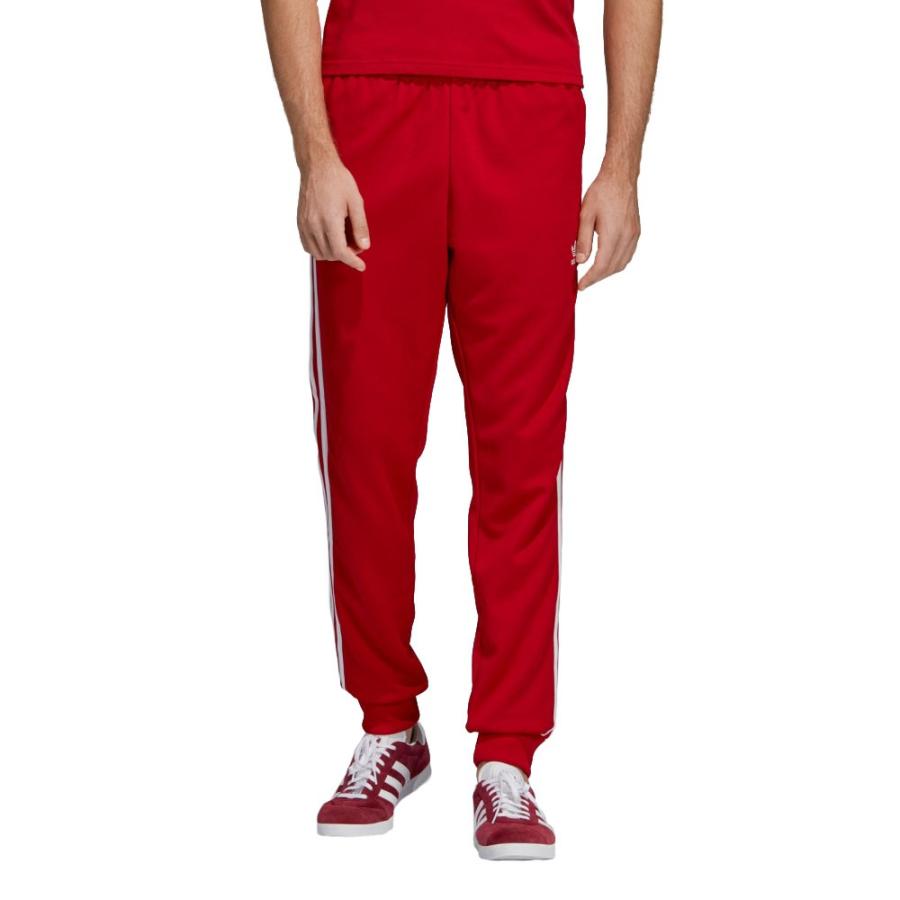adidas red sst track pants