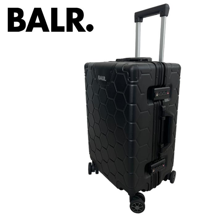 新品未使用 機内持ち込みサイズ　BALR. キャリーケース　スーツケース BALR. ボーラー ロメオ エンボス ヘキサゴン スーツケース ユニ