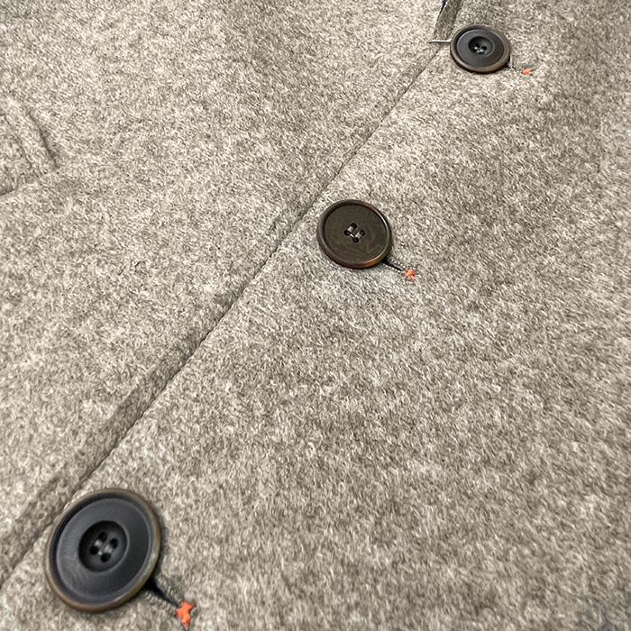 BOB ボブ チェスターコート メンズ ANDY347 074741640 BEG 48 50  