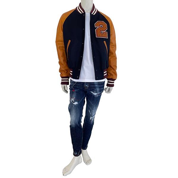 DSQUARED2 ディースクエアード College Bomber スタジアム DSQUARED2 ディースクエアード College Bomber スタジアム