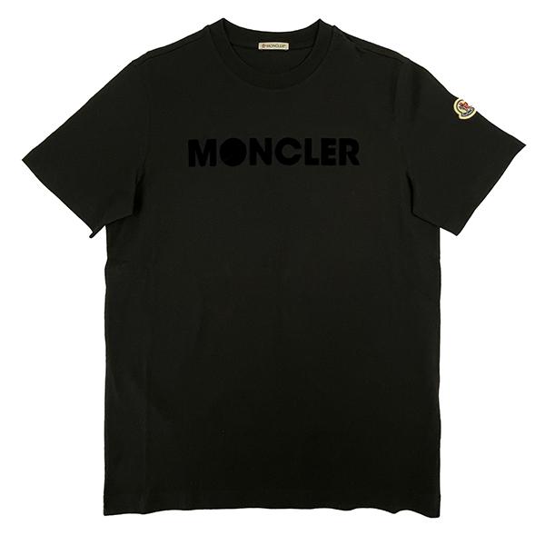 MONCLER モンクレール 半袖 Tシャツ メンズ 8C00008829HP WHT BLK S M L XL ホワイト ブラック ショートスリーブ クルーネック レギュラーフィット 並行輸入品｜jamcollection｜13