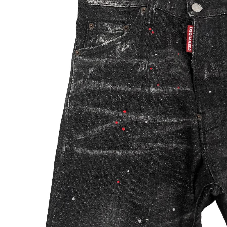 DSQUARED2 ディースクエアード リラックス ロング クロッチ ジーンズ  