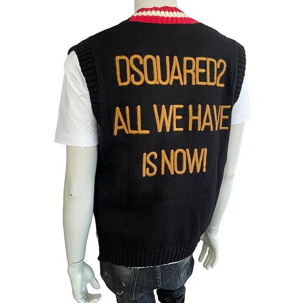 DSQUARED2 ディースクエアード プレップ スクール ベスト メンズ 