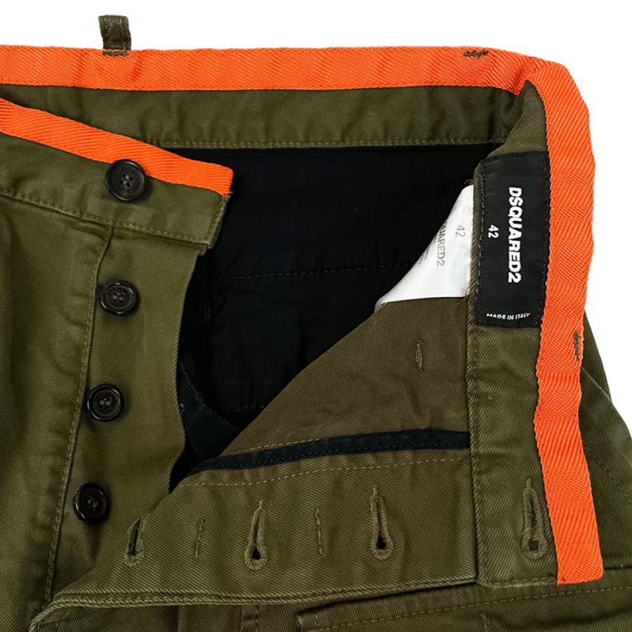 DS02 セクシーカーゴパンツ　オリーブカラー DS02 セクシーカーゴパンツ オリーブカラー DSQUARED2】SEXY