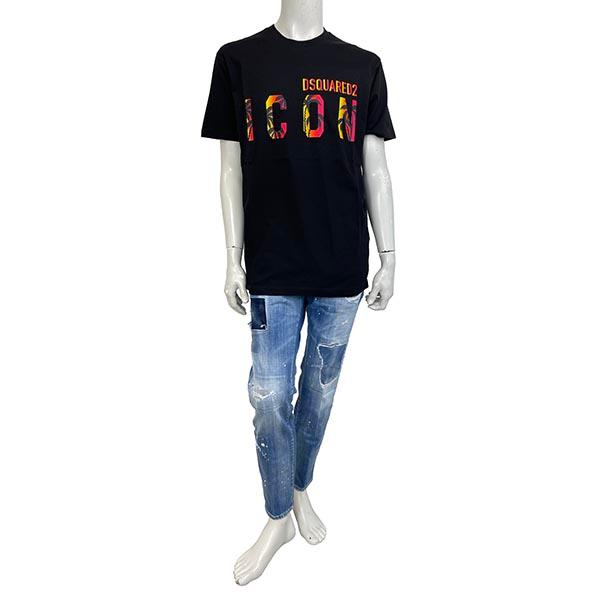 DSQUARED2 ディースクエアード アイコン サンセット クール Tシャツ 