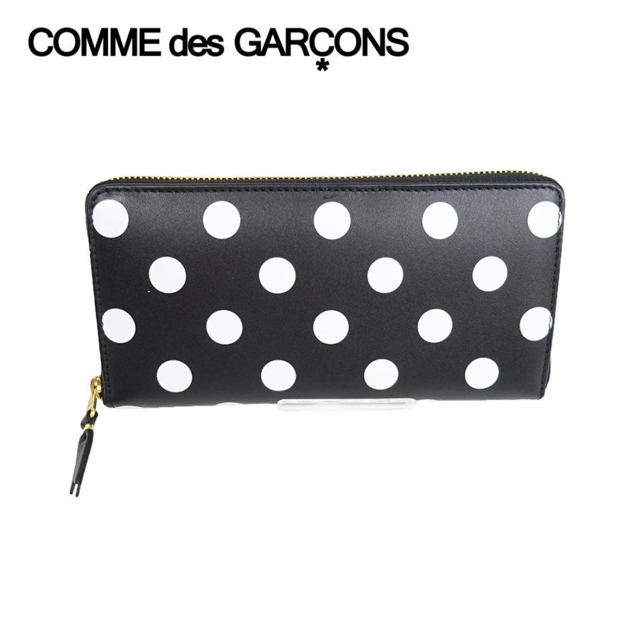 Comme Des Garcons コム デ ギャルソン Dots Printed Wallets 長財布 ユニセックス Sa0110pd ブラック ドット プリント ウォレット ギフト Sa0110pdblk Jam Collection 通販 Yahoo ショッピング