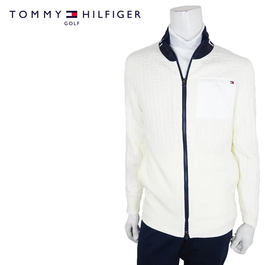 Tommy Hilfiger Golf トミーヒルフィガー ゴルフ ロゴジャガード ジップアップニット メンズ Thma971 Th Logo Jacquard Zip Up Knit ホワイト 遠赤外線保温 Thma971wht Jam Collection 通販 Yahoo ショッピング