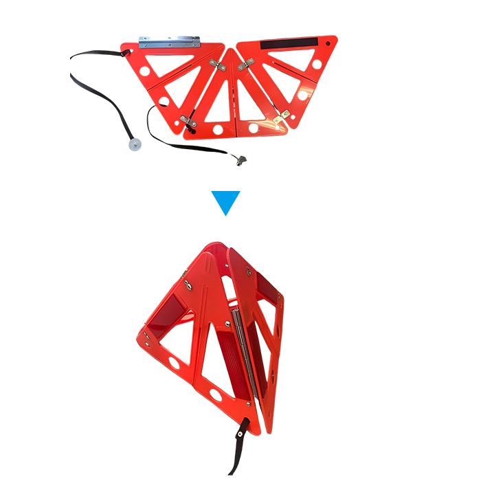 アラオ デンジャーサイン 注意喚起表示 赤 1個 AR-1420-2 三角表示器