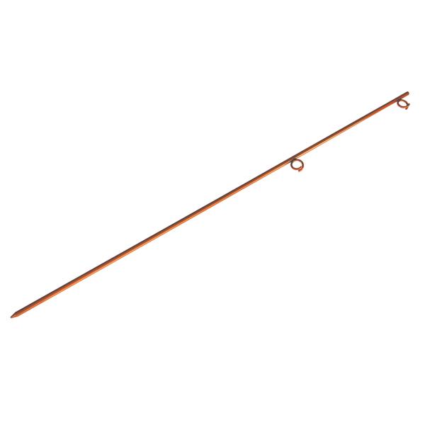 ロープスティックΦ14×1500を10本セット(アラオ)二段掛け可能(ダブル)オレンジ ロープピン (ロープ杭・支柱)AR-1310|james|04
