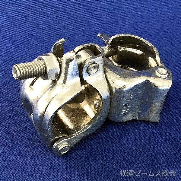 ドブメッキ KSG 専用クランプ 直交タイプ 1個 国内生産 Φ48.6単 ドブメッキ KSG 専用クランプ 直交タイプ 1個 国内生産 Φ48.6単