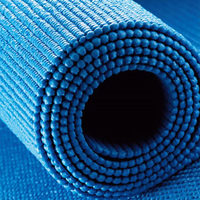 メッシュ素材の青と赤のクッション 塩化ビニール樹脂製 透水性 防滑クッションマット メッシュクッション