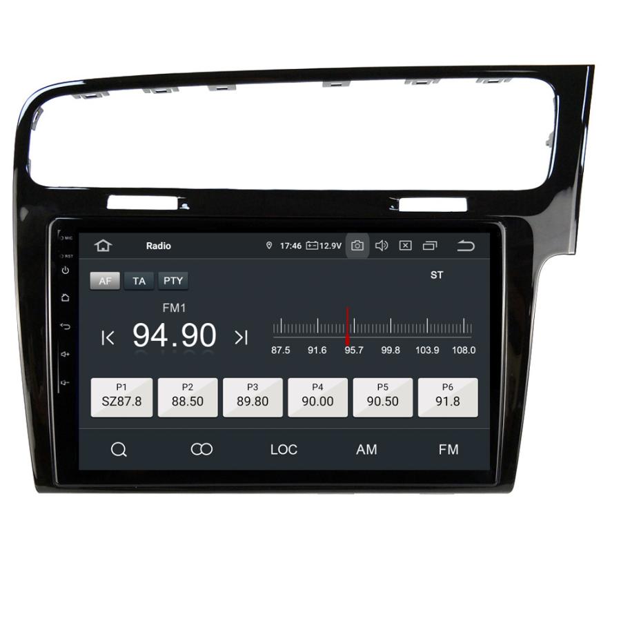 VW GOLF7 2013- GPSナビ 10.1インチ Androidメディアナビ Apple Carplay対応 : golf7 ...