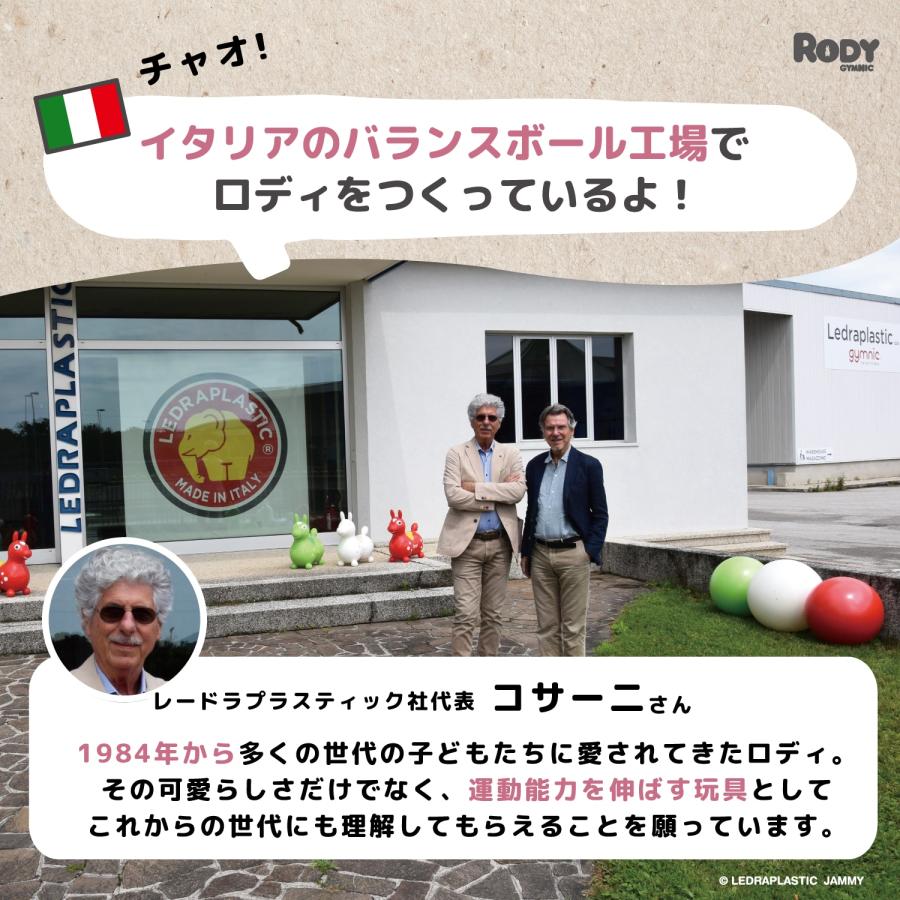 【ロディ公式】正規輸入代理店『専門家推薦』バランスボールトイ 誕生日 おもちゃ 乗用玩具 乗用トイ Rody クリスマスプレゼントの画像