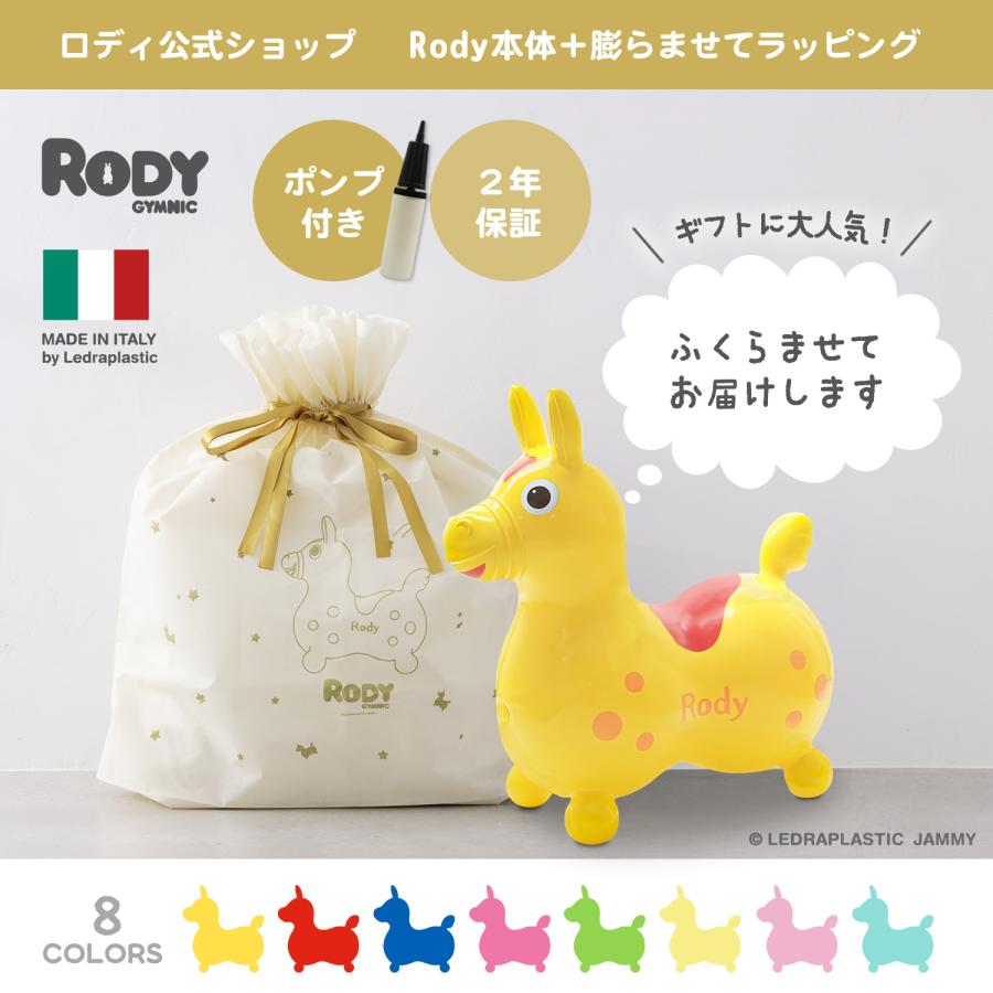 【公式】 【送料無料】ロディ 公式 膨らませてラッピング Rody 乗用玩具 バランスボール プレゼント 誕生日 クリスマス お祝い 知育玩具 の商品画像