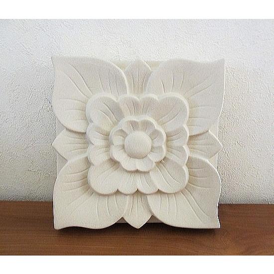 壁掛け インテリア プルメリア レリーフ リゾートインテリア おしゃれ