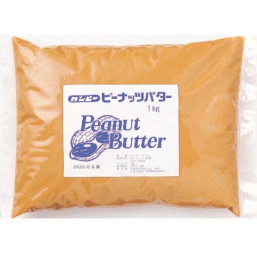 ピーナッツバター 工場直送 業務用サイズ カンピー ピーナッツバター無糖・無塩 1kg