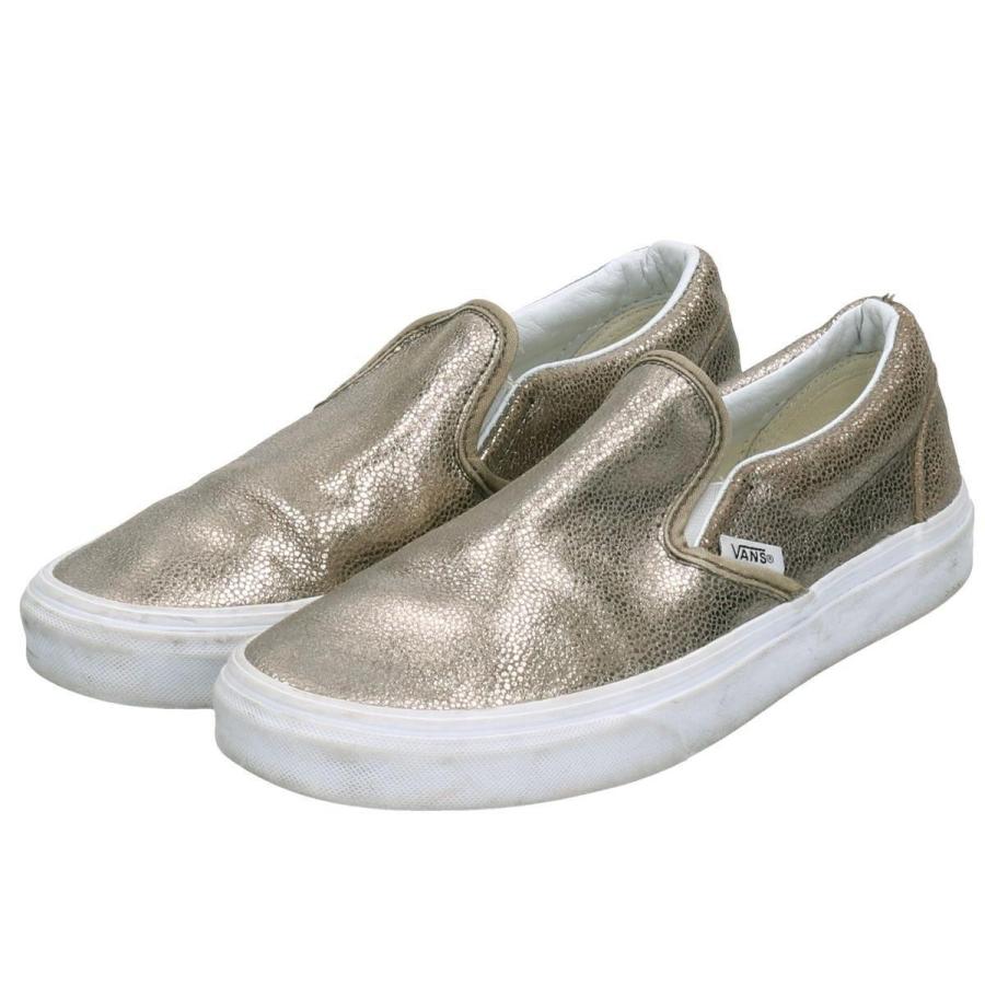 バンズ Vans Slip On スリッポン レザー スニーカー Us6 5 レディース24 5cm 中古 Bop0153 Bop0153 古着屋jam 通販 Yahoo ショッピング