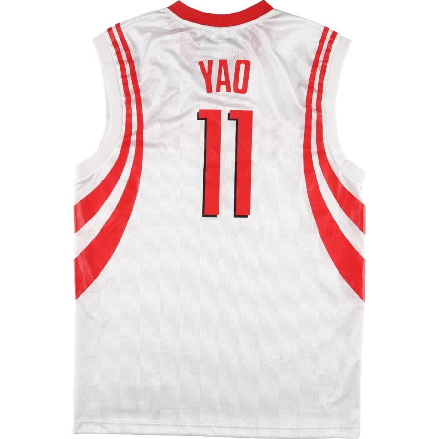 リーボック Reebok Nba Houston Rockets ヒューストンロケッツ Yao Ming ヤオミン ゲームシャツ レプリカユニフォーム メンズl 中古 0402 Eaa Eaa 古着屋jam 通販 Yahoo ショッピング