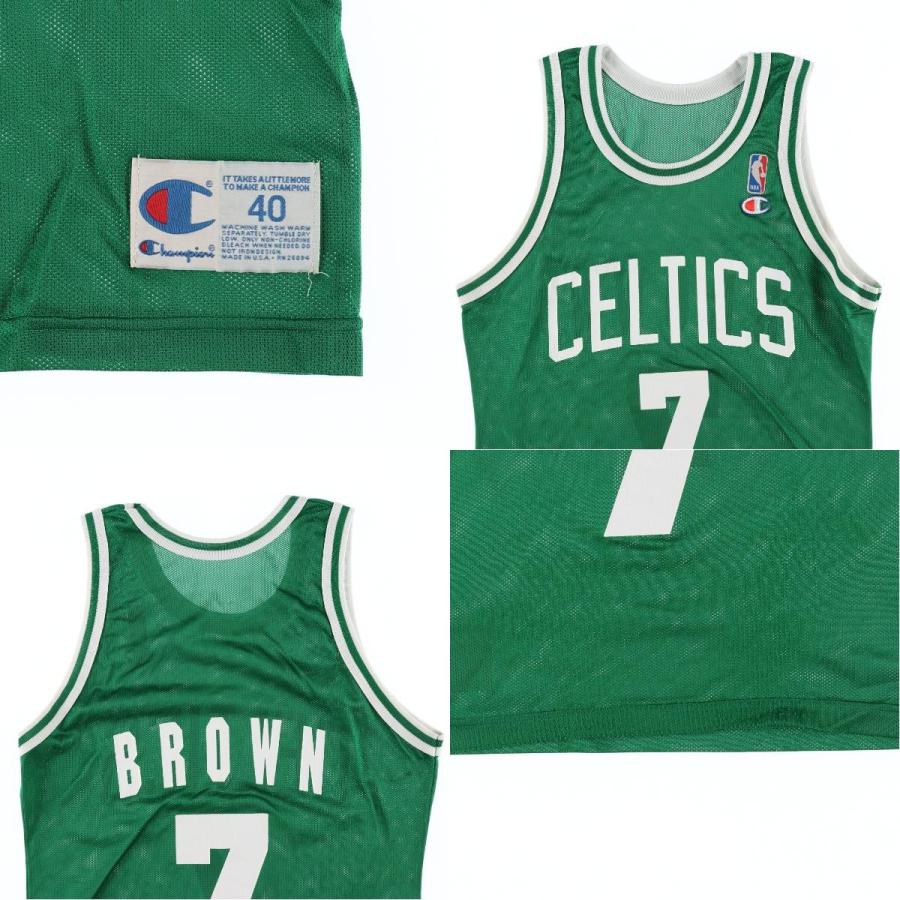 チャンピオン Champion Nba Boston Celtics ボストンセルティックス Jaylen Brown ジェイレンブラウン ゲームシャツ 中古 0419 Eaa Eaa 古着屋jam 通販 Yahoo ショッピング