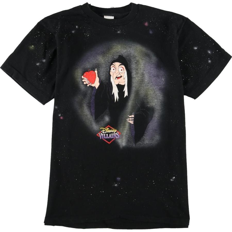 80 90年代 Disney Wear ディズニー ヴィランズ 白雪姫 ウィックドクイーン キャラクタープリントtシャツ レディースxl 中古 0430 Eaa Eaa 古着屋jam 通販 Yahoo ショッピング