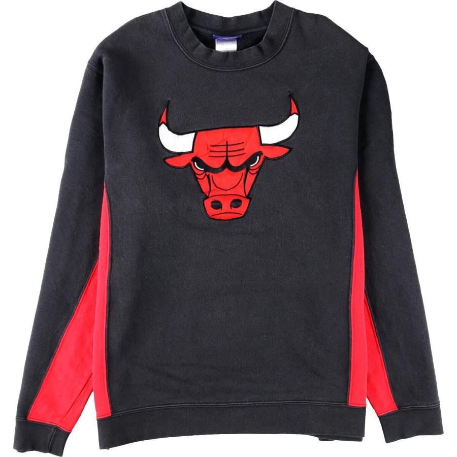 リーボック シカゴブルズ ロゴスウェット M Eaa Eaa 古着屋jam 通販 Yahoo ショッピング