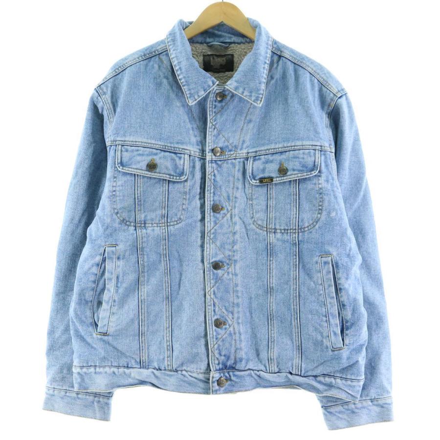 リー Lee デニムボアジャケット メンズm Eaa0668 Eaa0668 古着屋jam 通販 Yahoo ショッピング