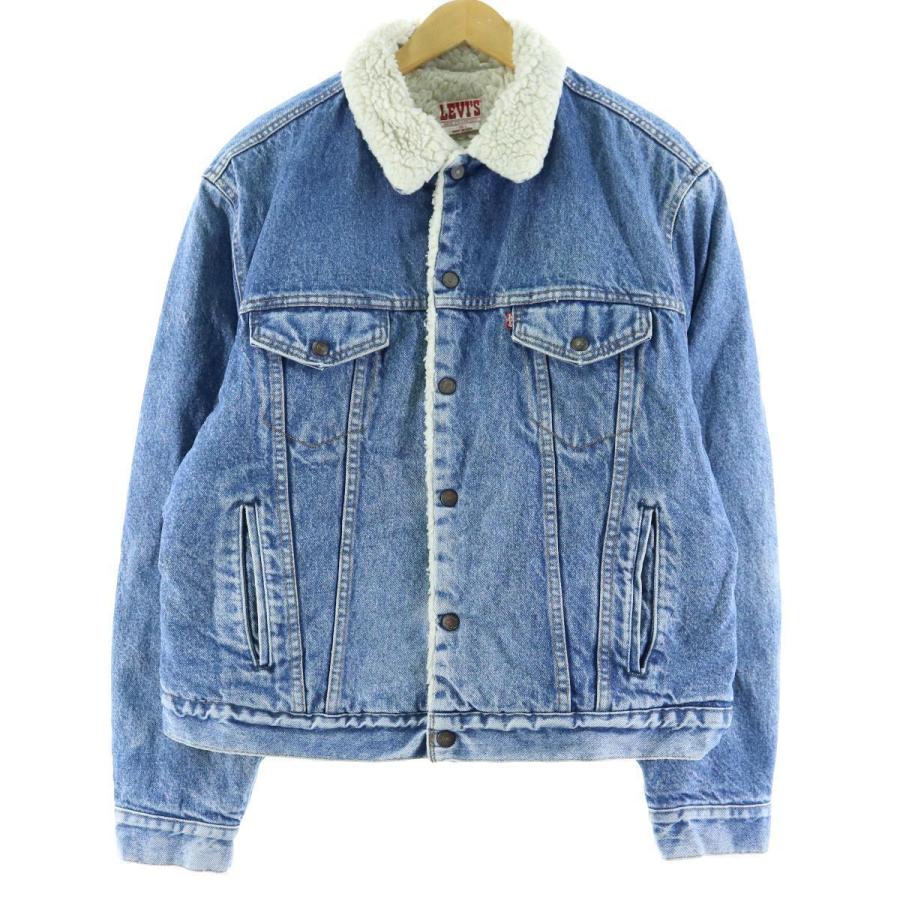 80年代 リーバイス Levi S 0216 デニムボアジャケット Usa製 メンズl ヴィンテージ Eaa Eaa 古着屋jam 通販 Yahoo ショッピング