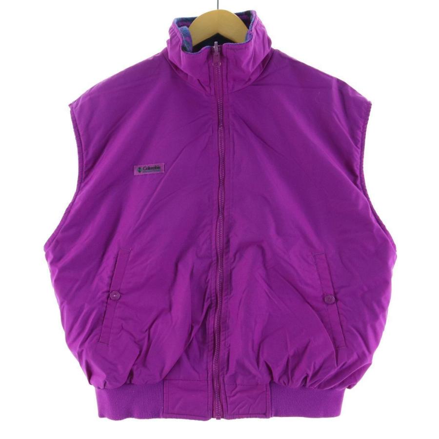コロンビア Columbia リバーシブル ナイロンベスト レディースl Eaa Eaa 古着屋jam 通販 Yahoo ショッピング