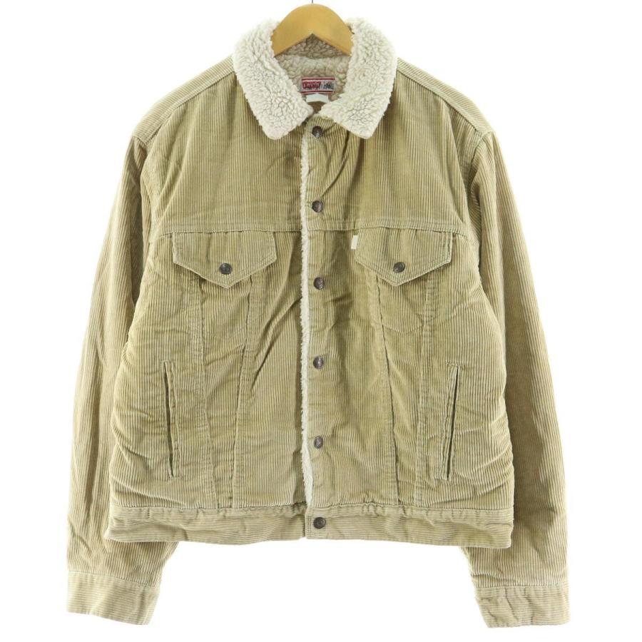 70 80年代 リーバイス Levi S コーデュロイボアジャケット 44 メンズl ヴィンテージ Eaa Eaa 古着屋jam 通販 Yahoo ショッピング