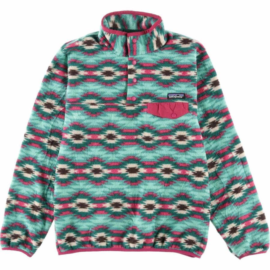 15年製 パタゴニア Patagonia 総柄 ネイティブ柄 ライトウェイトシンチラスナップtプルオーバー fa15 レディースm Eaa Eaa 古着屋jam 通販 Yahoo ショッピング