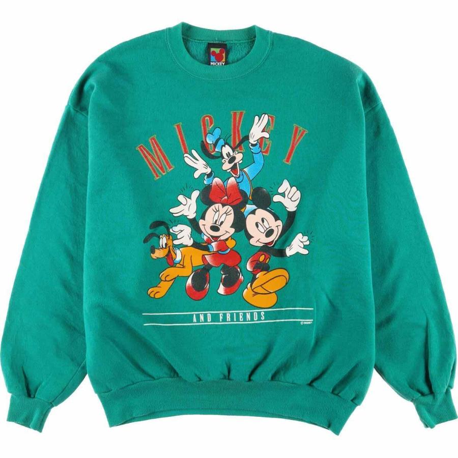 Mickey Unlimited Disney ディズニー キャラクタースウェットシャツ トレーナー レディースxl Eaa Eaa 古着屋jam 通販 Yahoo ショッピング
