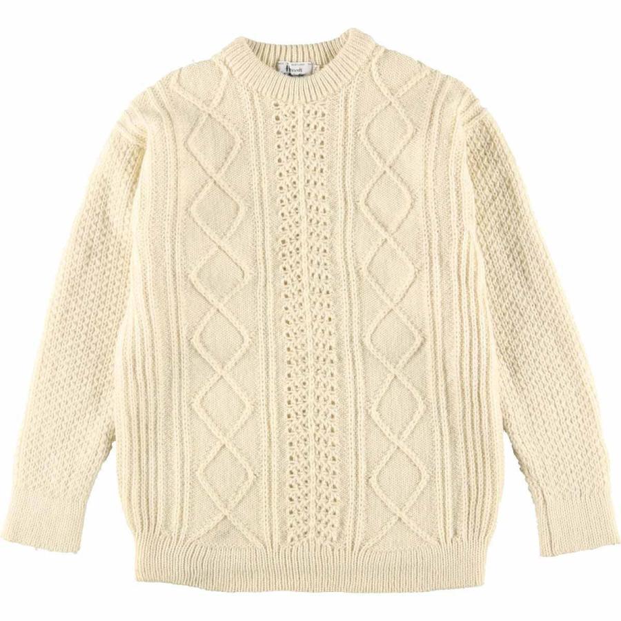 Kilspindie Of Scotland Harrods ハロッズ フィッシャーマン アランニットセーター メンズm Eaa Eaa 古着屋jam 通販 Yahoo ショッピング