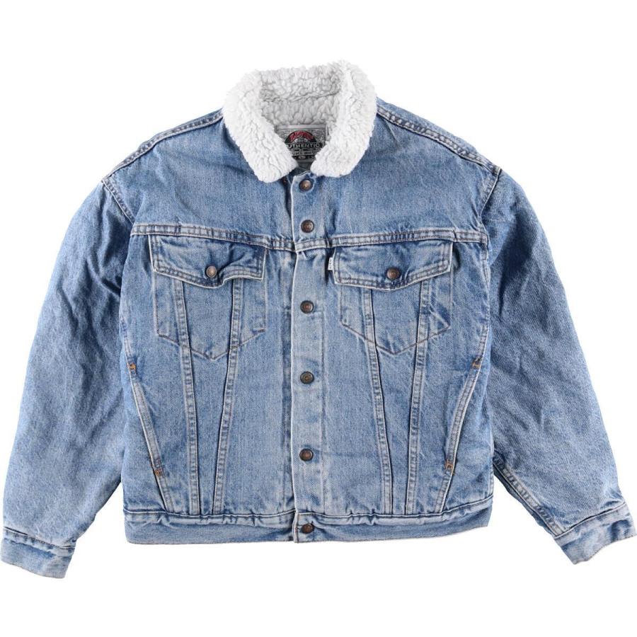 90年代 リーバイス Levi S 0790 Authentic デニムボアジャケット Usa製 メンズl ヴィンテージ Eaa Eaa 古着屋jam 通販 Yahoo ショッピング