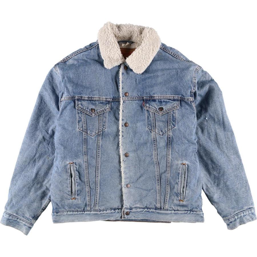 90年代 リーバイス Levi S 03 デニムボアジャケット メンズxxl ヴィンテージ Eaa Eaa 古着屋jam 通販 Yahoo ショッピング