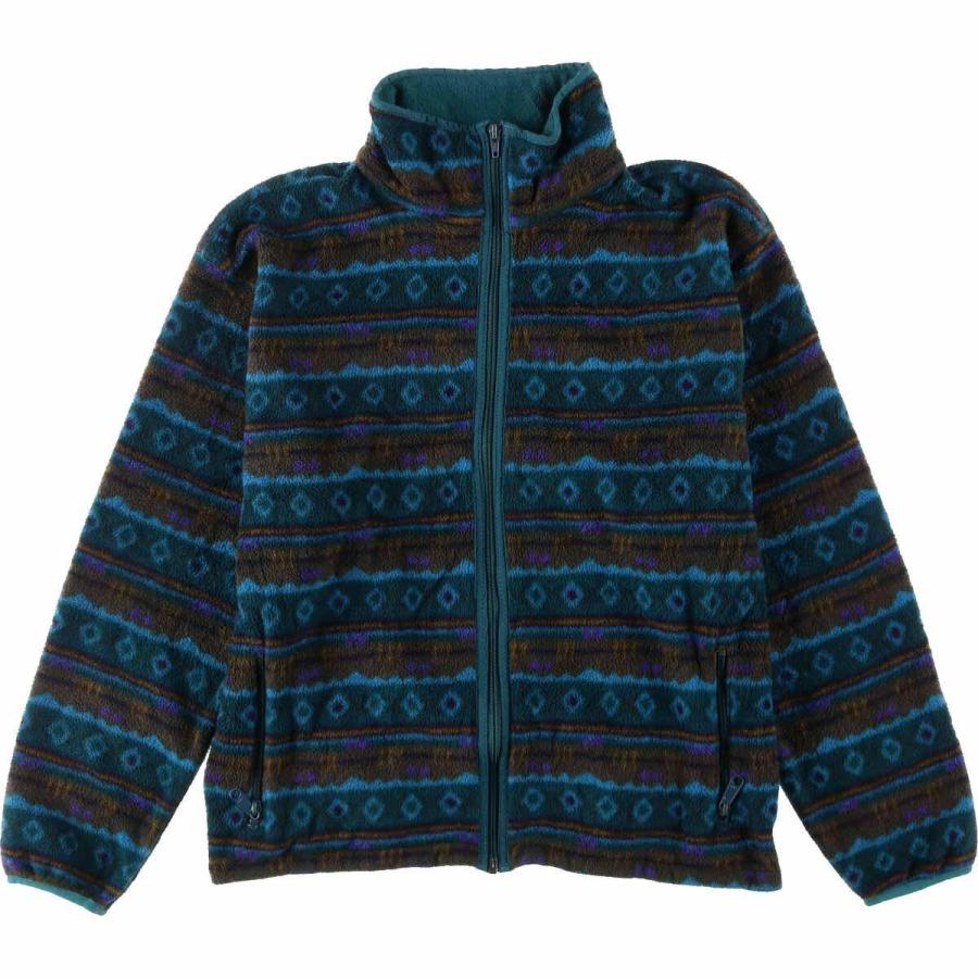 90年代 エルエルビーン L.L.Bean 総柄 フリースジャケット メンズM ヴィンテージ /eaa106605 :eaa106605:古着屋JAM  - 通販 - Yahoo!ショッピング
