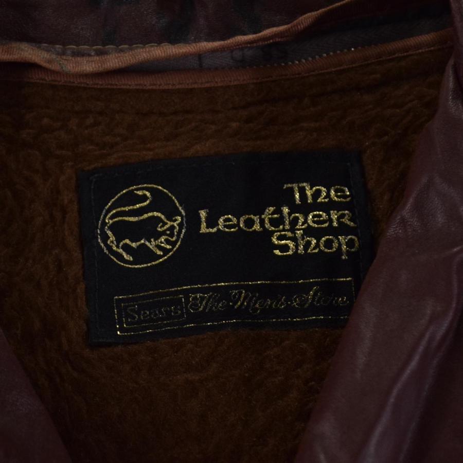 古着 70年代 シアーズ Sears THE LEARHER SHOP レザージャケット