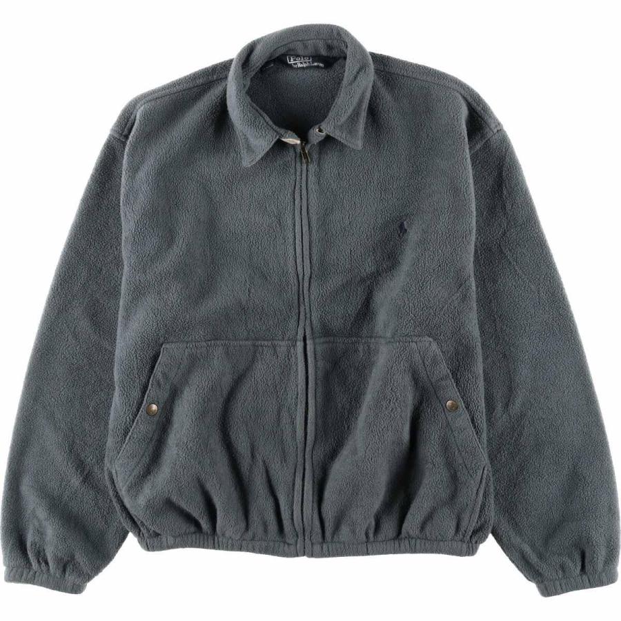 圧倒的高評価 90年代 ラルフローレン Ralph Lauren Polo By Ralph Lauren スイングトップタイプ フリースジャケット メンズl ヴィンテージ Eaa 超目玉 Newmatic Ae