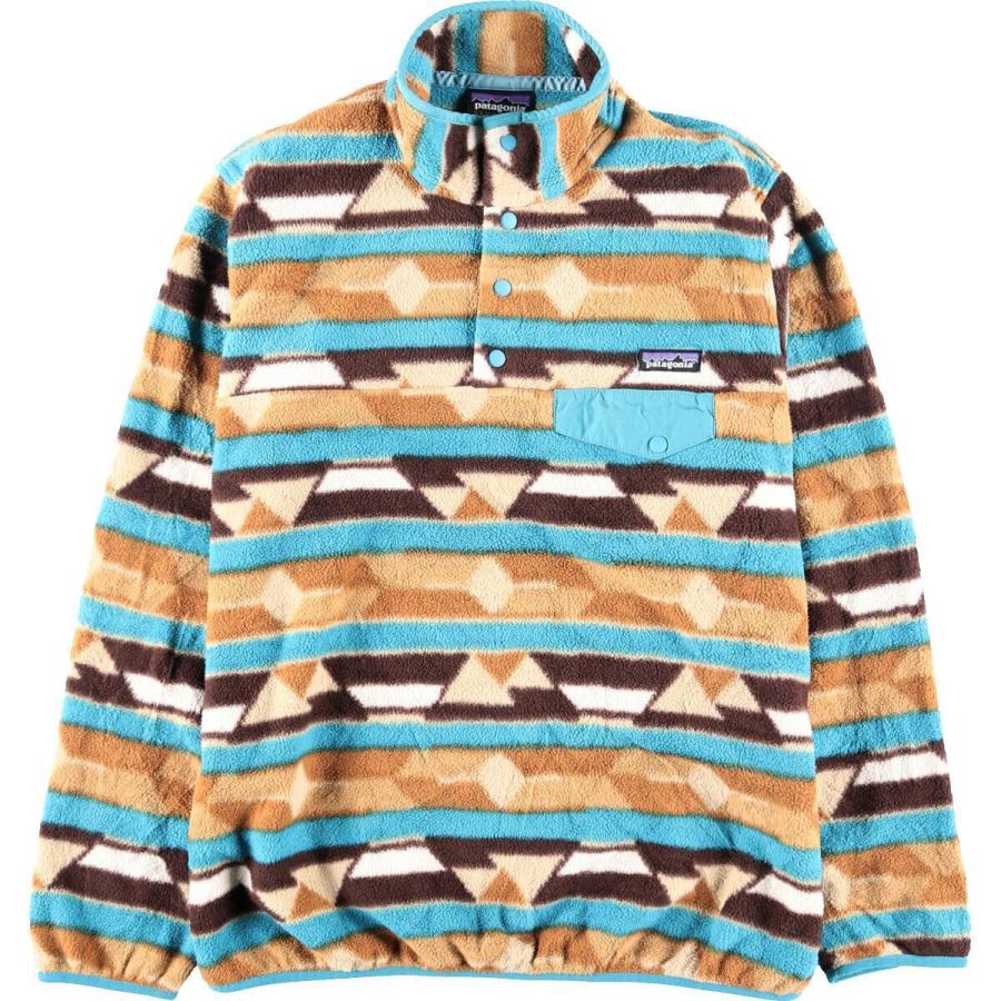 14年製 パタゴニア Patagonia Synchilla シンチラ スナップt fa14 総柄 フリースプルオーバー レディースl Eaa Eaa 古着屋jam 通販 Yahoo ショッピング