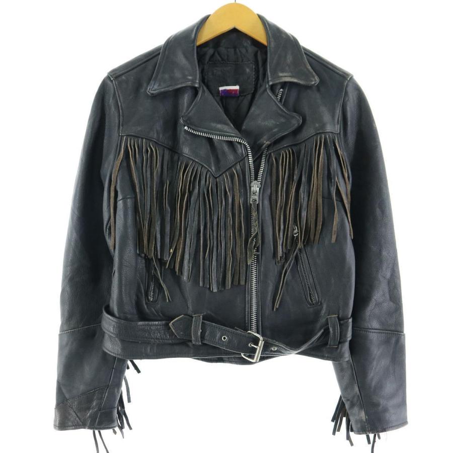 Branded Garments レザーダブルライダースジャケット